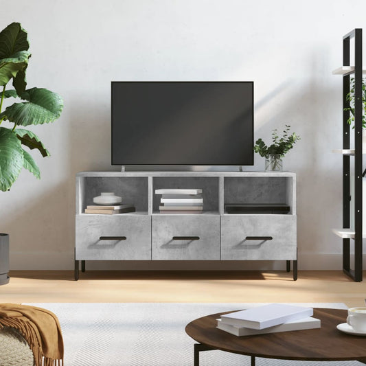 TV-Møbel Betonggrå TV-benk 120x35x48 cm