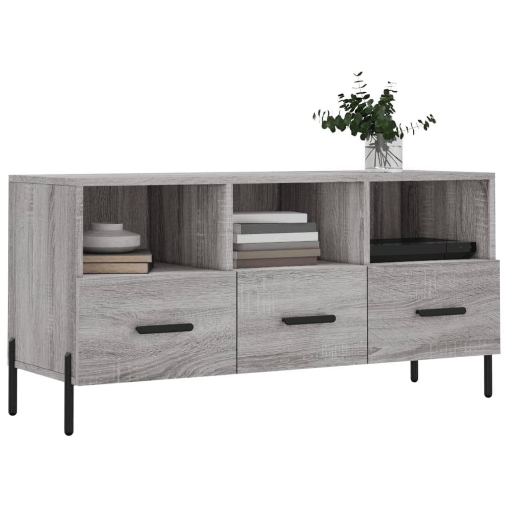 TV-Møbel Sonoma Grå Tv-benk 102x36x50 cm