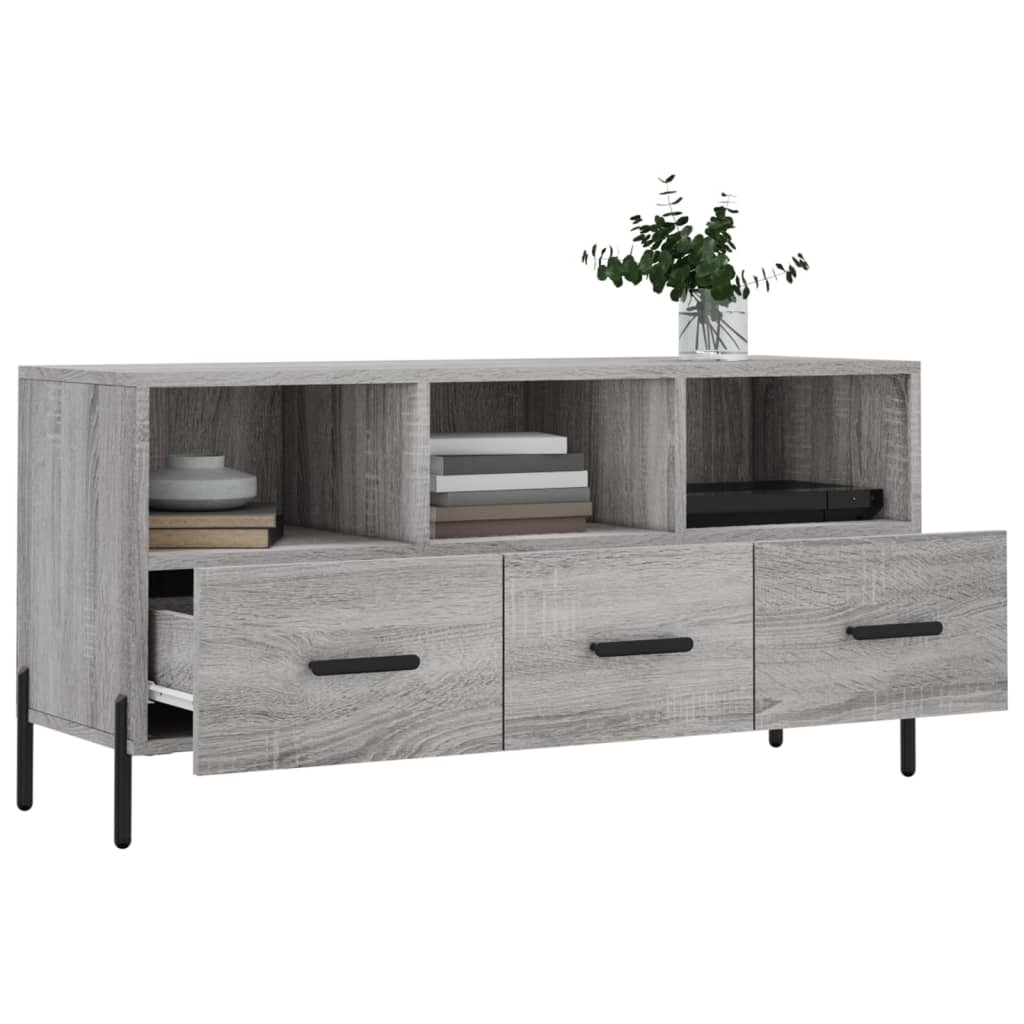 TV-Møbel Sonoma Grå Tv-benk 102x36x50 cm