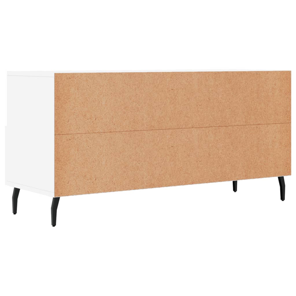 TV-Møbel Hvit TV-benk 102x36x50 cm