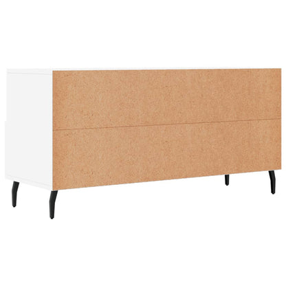 TV-Møbel Hvit TV-benk 102x36x50 cm