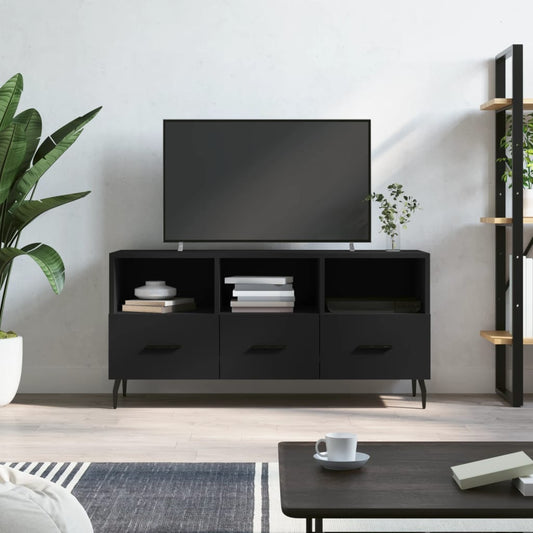TV-Møbel Svart TV-benk 102x36x50 cm