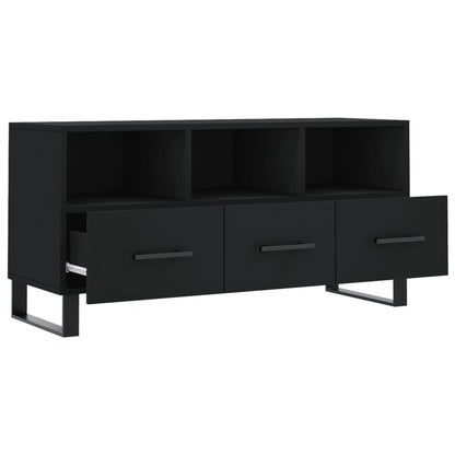 TV-Møbel Svart TV-benk 102x36x50 cm