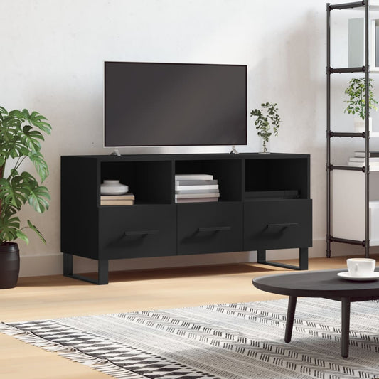 TV-Møbel Svart TV-benk 102x36x50 cm