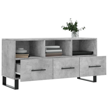 TV-Møbel Betonggrå Tv-benk 120x35x48 cm
