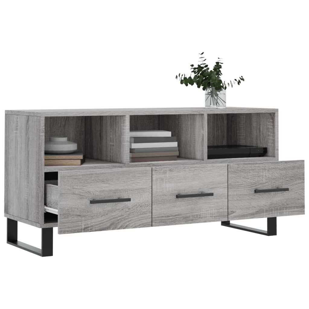TV-Møbel Sonoma Grå Tv-benk 102x36x50 cm