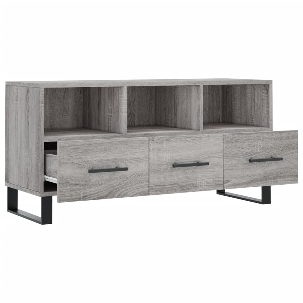 TV-Møbel Sonoma Grå Tv-benk 102x36x50 cm