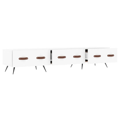 TV-Møbel Hvit TV-benk 150x36x30 cm