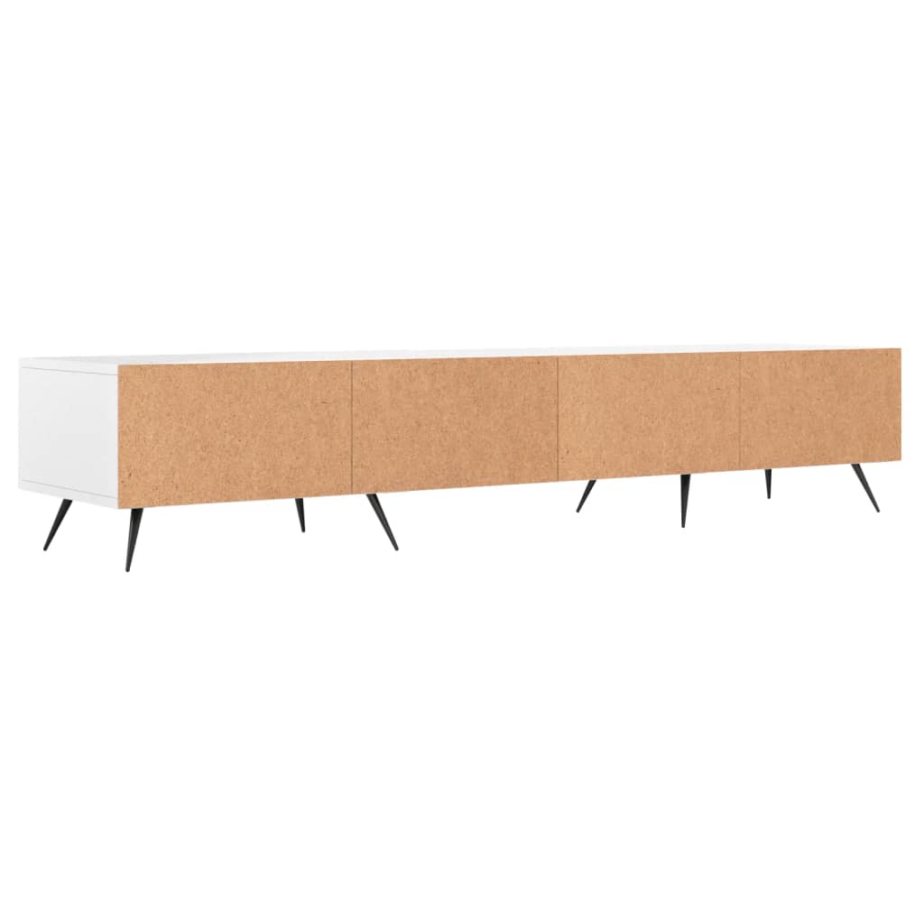 TV-Møbel Hvit TV-benk 150x36x30 cm