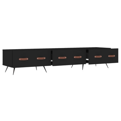 TV-Møbel Svart TV-benk 150x36x30 cm