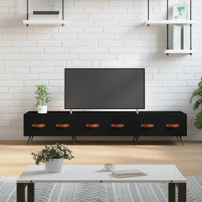 TV-Møbel Svart TV-benk 150x36x30 cm