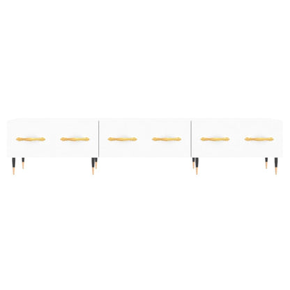 TV-Møbel Hvit TV-benk 150x36x30 cm