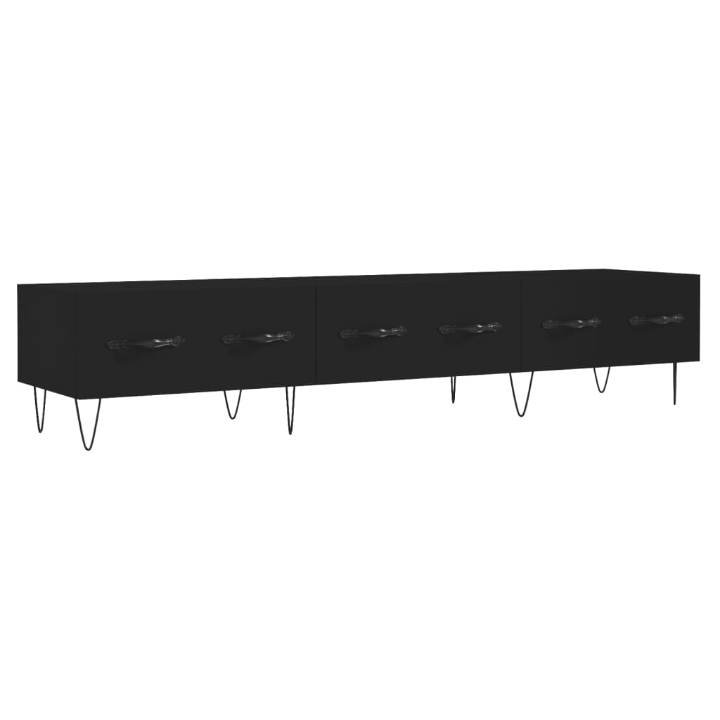 TV-Møbel Svart TV-benk 150x36x30 cm