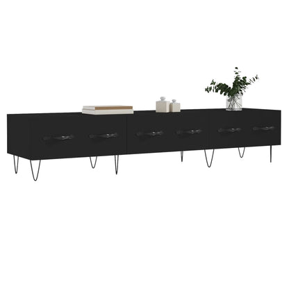 TV-Møbel Svart TV-benk 150x36x30 cm