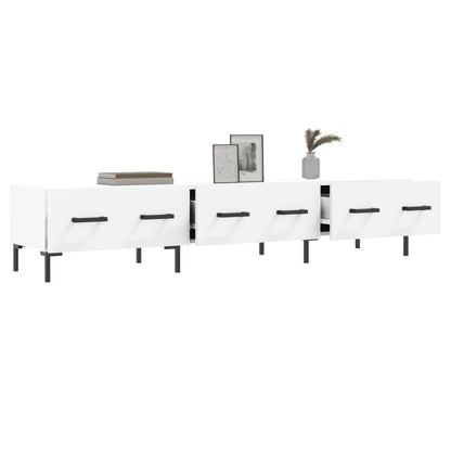 TV-Møbel Hvit TV-benk 150x36x30 cm