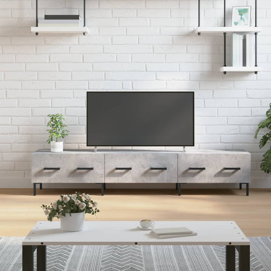TV-Møbel Betonggrå TV-benk 150x36x30 cm