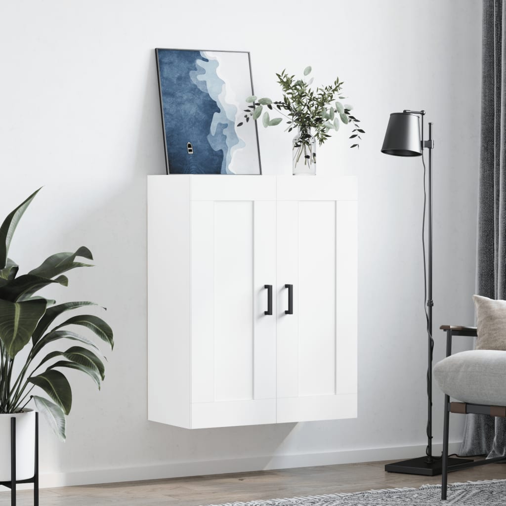Veggskap Hvit 69,5x34x90 cm
