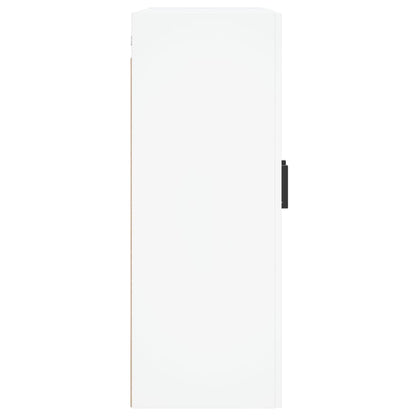 Veggskap Hvit 69,5x34x90 cm