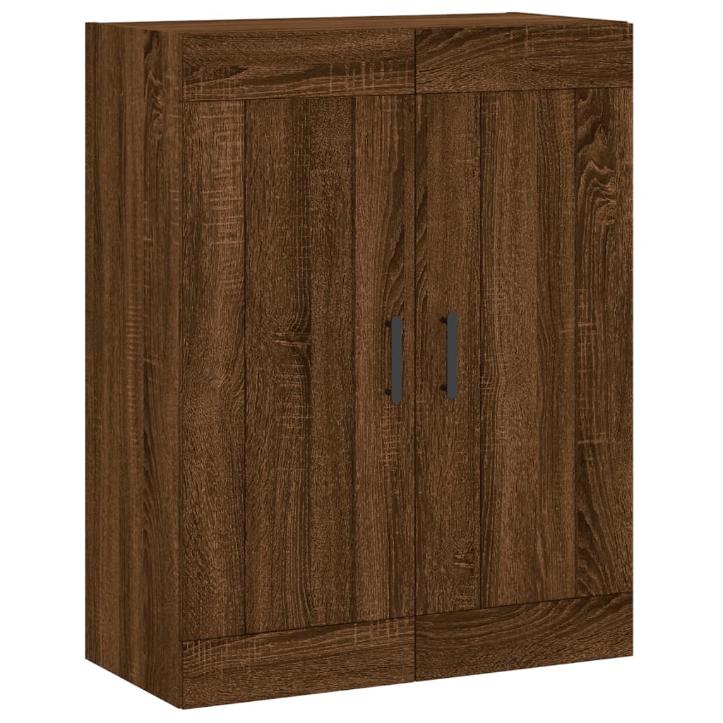 Veggskap Brun Eik 69,5x34x90 cm