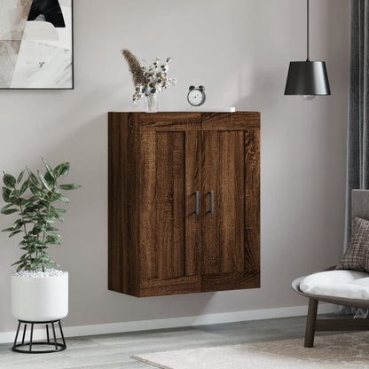 Veggskap Brun Eik 69,5x34x90 cm