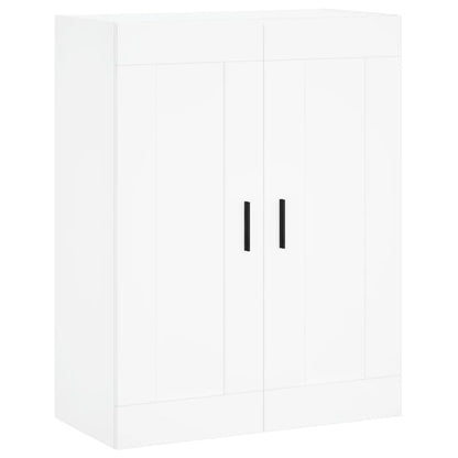 Veggskap Hvit 69,5x34x90 cm