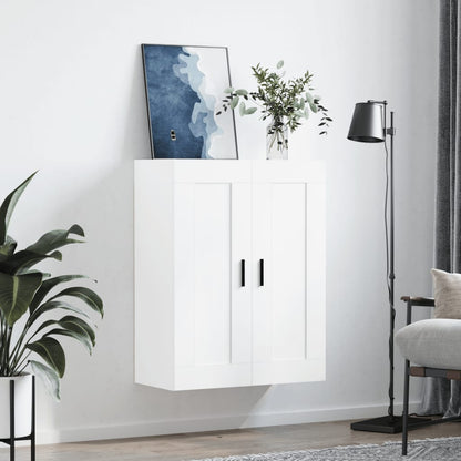 Veggskap Hvit 69,5x34x90 cm