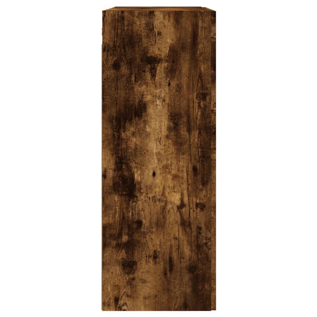 Veggskap Røkt Eik 69,5x34x90 cm