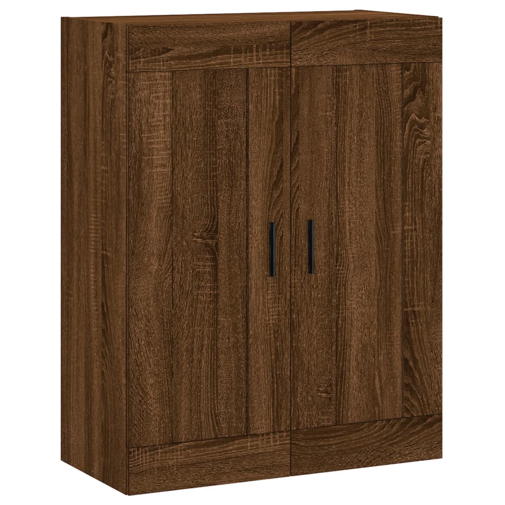 Veggskap Brun Eik 69,5x34x90 cm