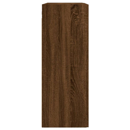Veggskap Brun Eik 69,5x34x90 cm