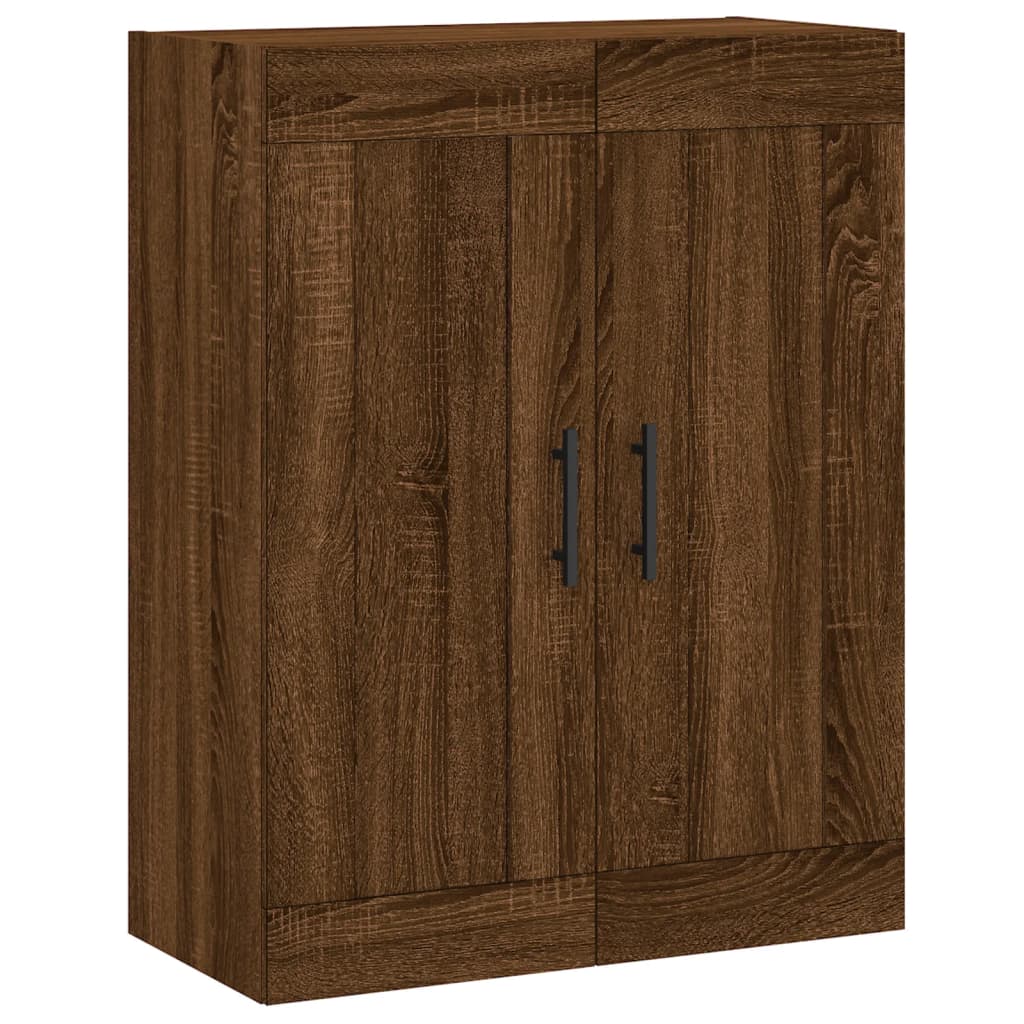 Veggskap Brun Eik 69,5x34x90 cm