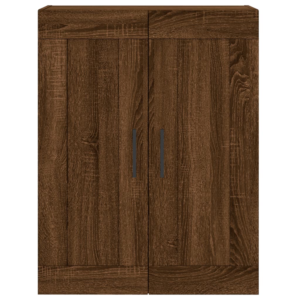 Veggskap Brun Eik 69,5x34x90 cm
