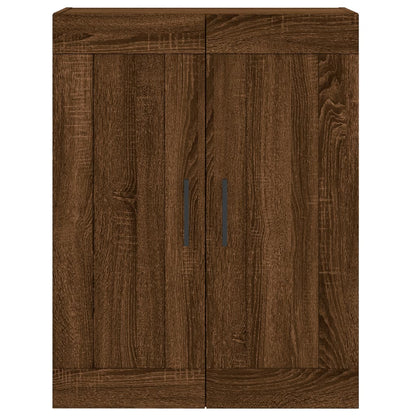 Veggskap Brun Eik 69,5x34x90 cm