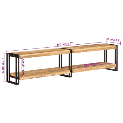 TV-Møbel Tre TV-benk heltre mango 180x30x40 cm