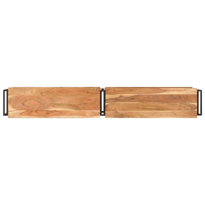 TV-Møbel Tre TV-benk heltre akasie 200x30x40 cm
