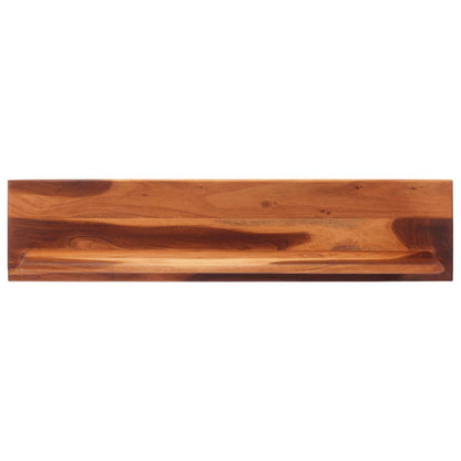 Vegghylle Tre 2 stk 112x20x26 cm heltre akasie