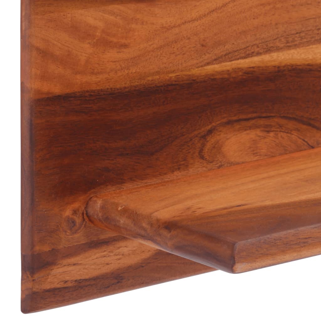 Vegghylle Tre 2 stk 112x20x26 cm heltre akasie