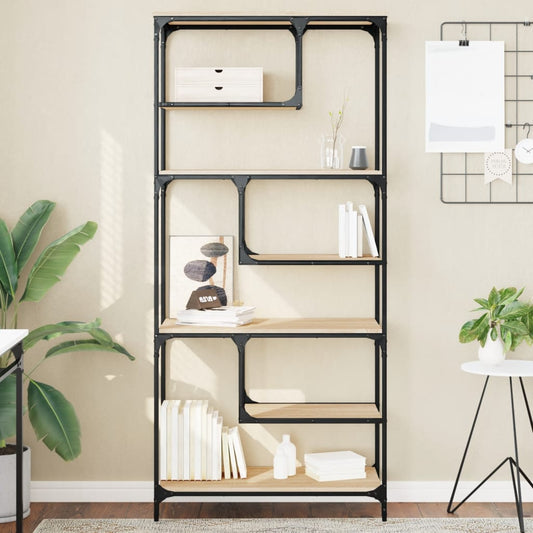 Bokhylle Sonoma Eik 81x36x176 cm