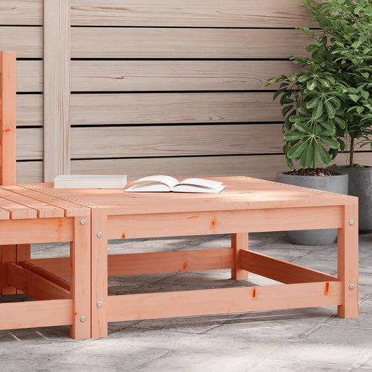 Fotskammel til hage 70x70x30 cm heltre douglasgran