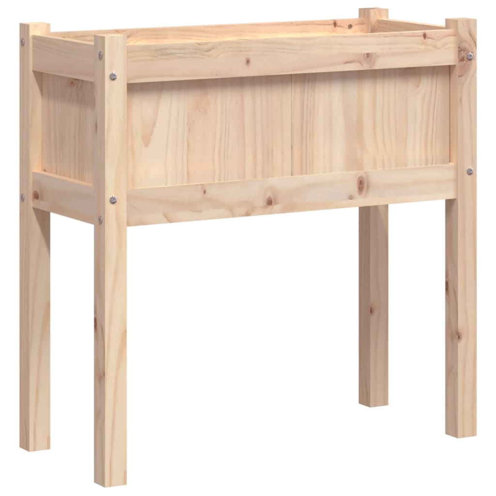 Hageplantekasse med ben 70x31x70 cm heltre furu