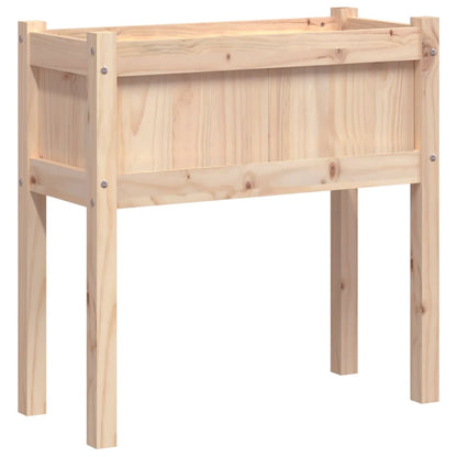 Hageplantekasse med ben 70x31x70 cm heltre furu