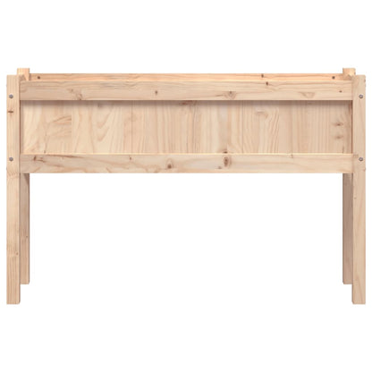 Hageplantekasse med ben 110x31x70 cm heltre furu