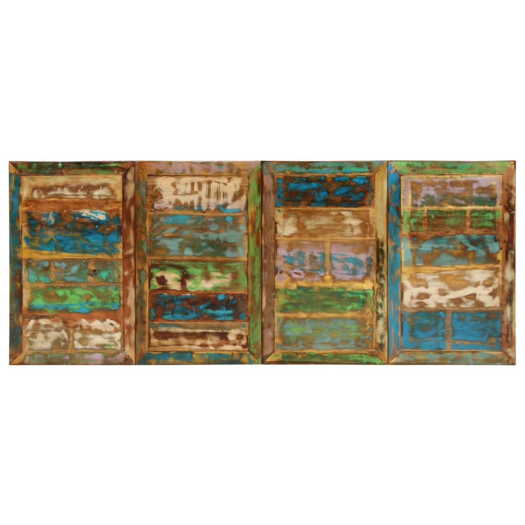 Spisebord Kjøkkenbord Tre 220x90x77 cm gjenvunnet heltre