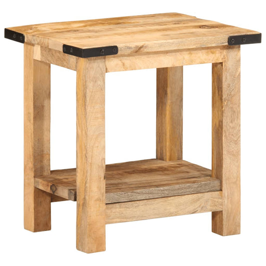 Sidebord Tre 40x30x40 cm grovt heltre mango