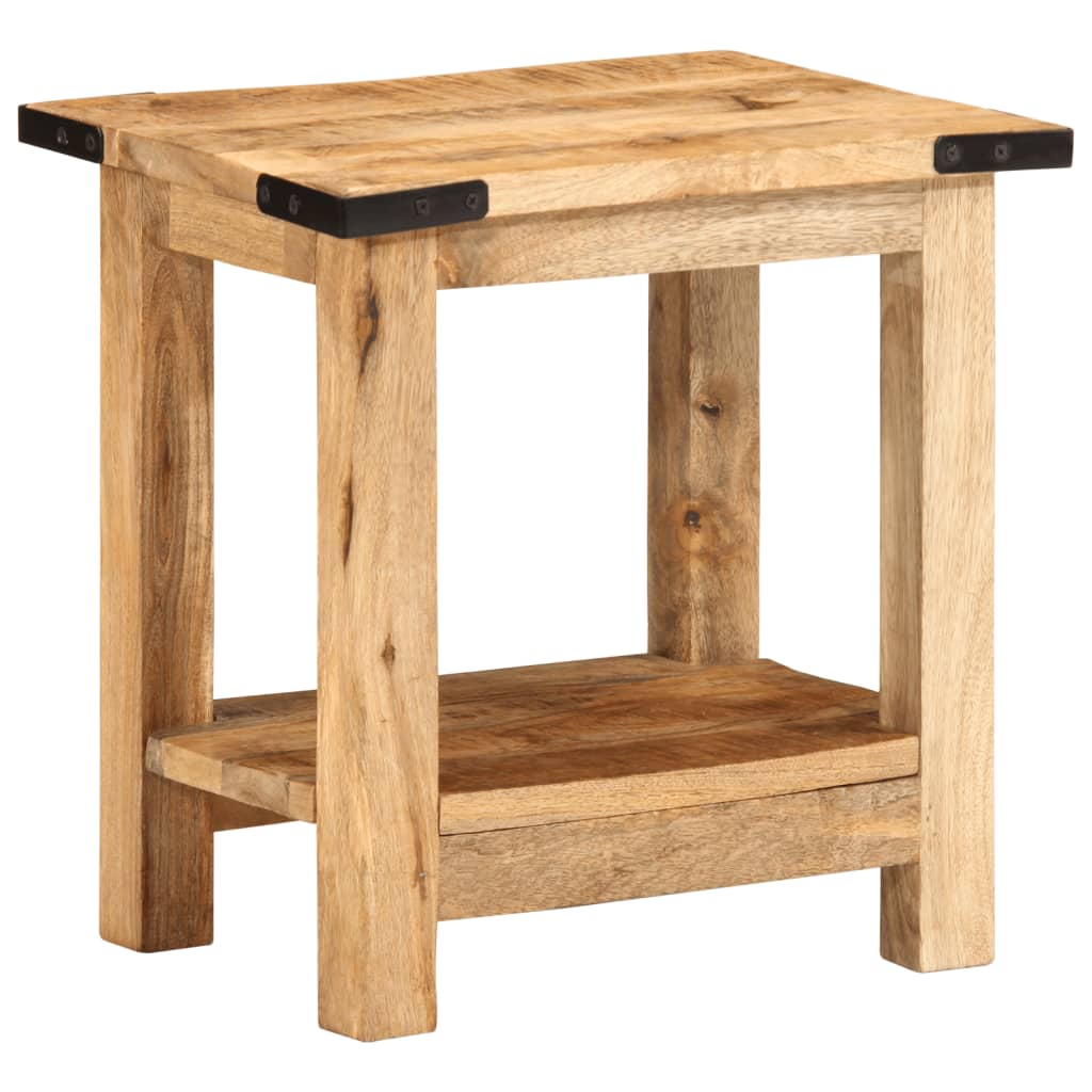 Sidebord Tre 40x30x40 cm grovt heltre mango