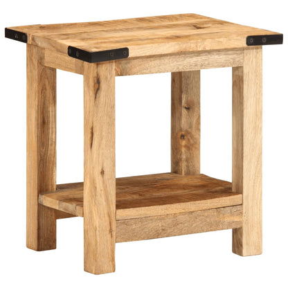 Sidebord Tre 40x30x40 cm grovt heltre mango