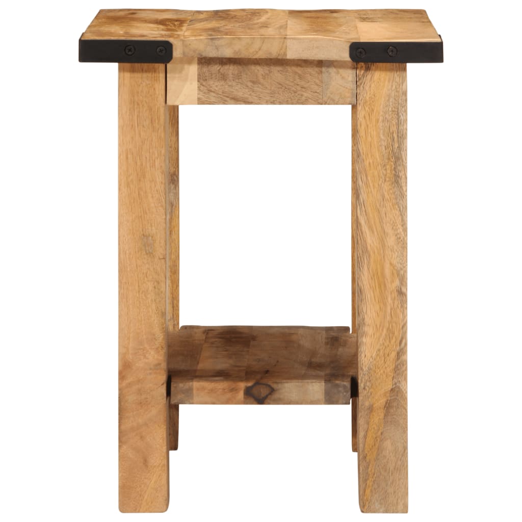 Sidebord Tre 40x30x40 cm grovt heltre mango