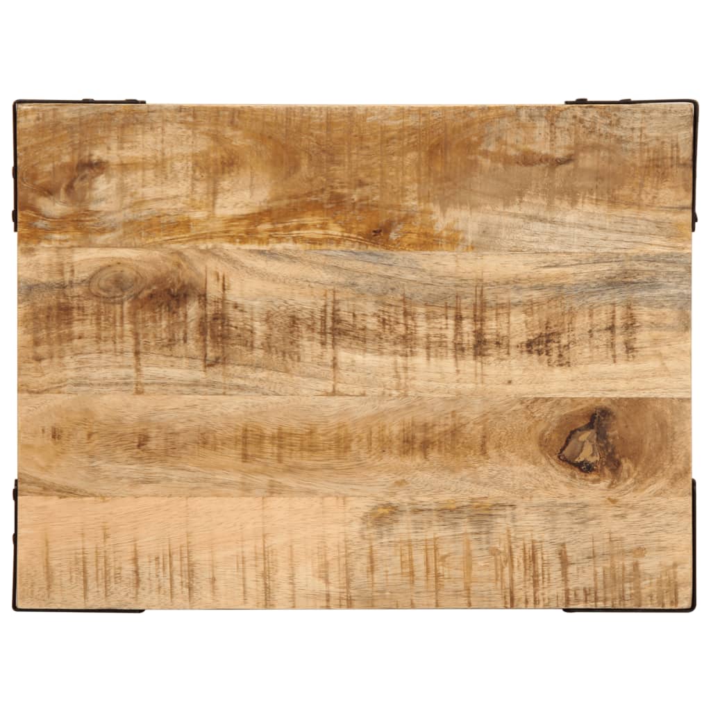 Sidebord Tre 40x30x40 cm grovt heltre mango