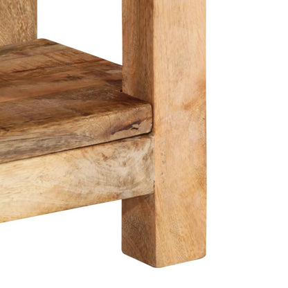 Sidebord Tre 40x30x40 cm grovt heltre mango