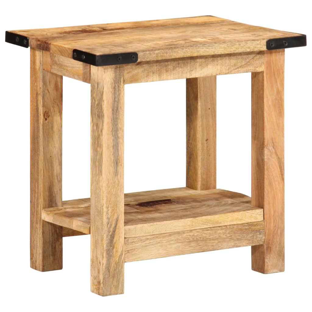 Sidebord Tre 40x30x40 cm grovt heltre mango