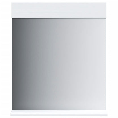 Baderomsspeil med hylle BERG hvit 60x12x70 cm heltre